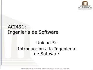 aci491 ingenier a de software