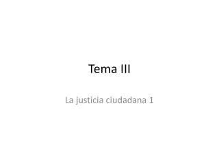 tema iii