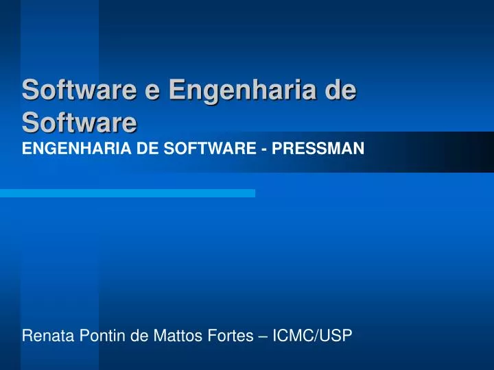 software e engenharia de software engenharia de software pressman