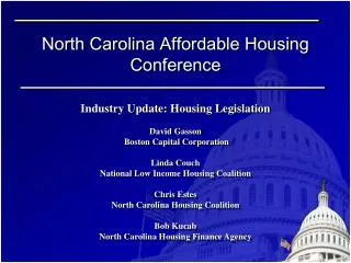 North Carolina Affordable Housing Conference