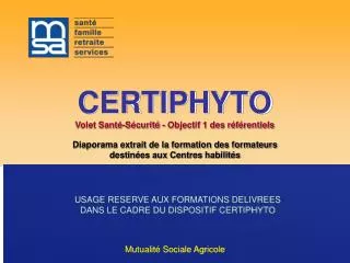 certiphyto