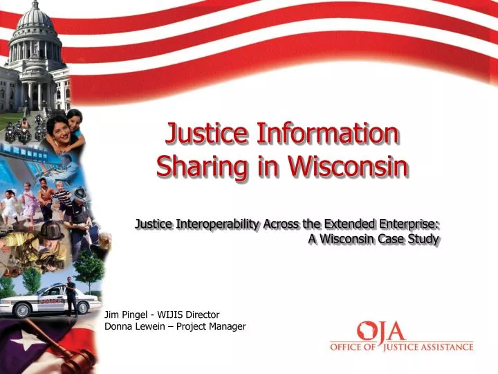 justice information sharing in wisconsin