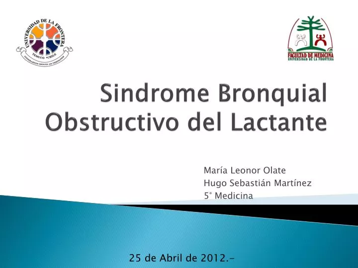 sindrome bronquial obstructivo del lactante