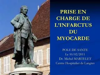 prise en charge de l infarctus du myocarde