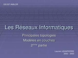 les r seaux informatiques