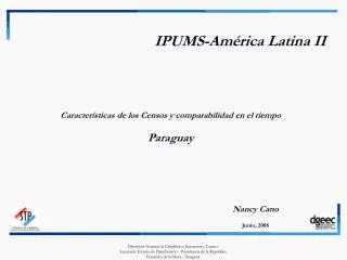 IPUMS-América Latina II