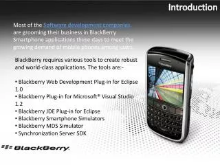 Blackberry Development Outsourcing