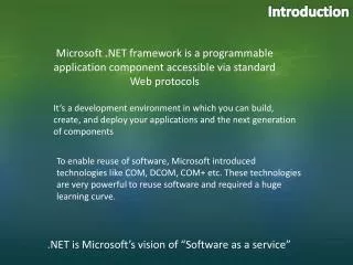 Microsoft .Net Software Outsourcing