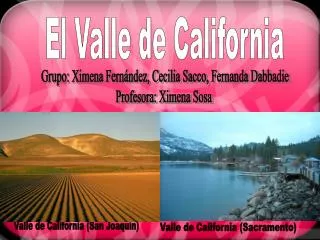 Valle de California (San Joaquín)
