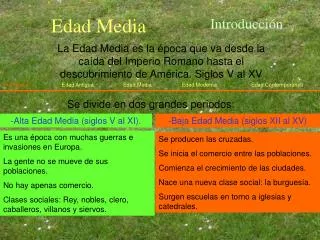 edad media
