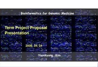 term project proposal presentation