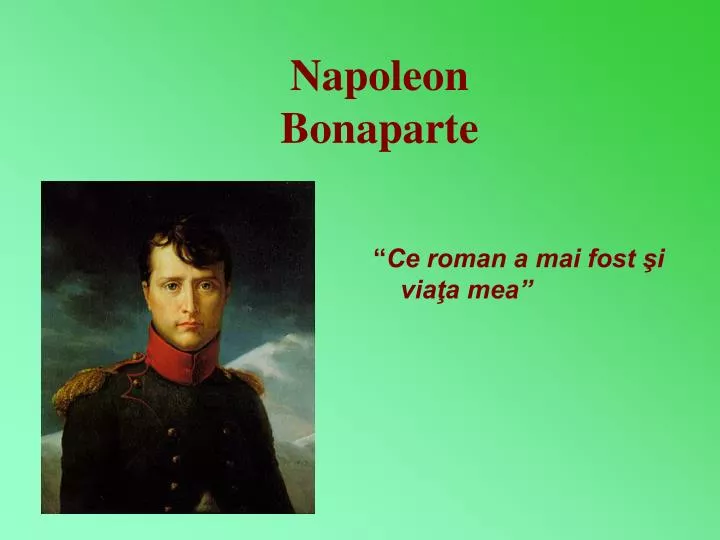 napoleon bonaparte