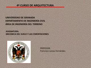 4 curso de arquitectura
