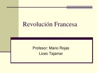 revoluci n francesa