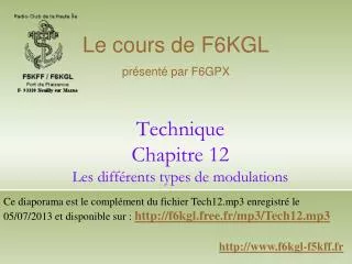 technique chapitre 12 les diff rents types de modulations