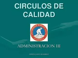 circulos de calidad