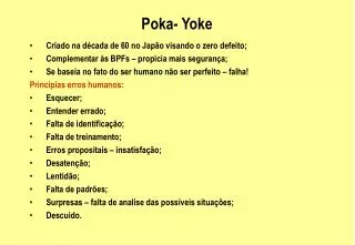 poka yoke
