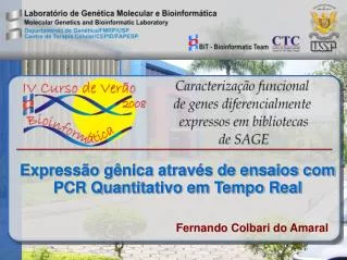 express o g nica atrav s de ensaios com pcr quantitativo em tempo real