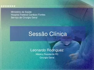 sess o cl nica