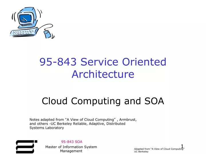 95 843 service oriented architecture