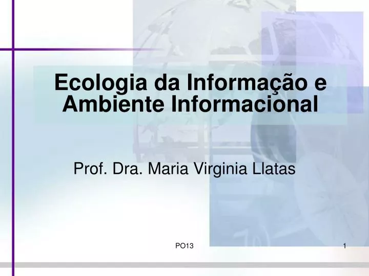 ecologia da informa o e ambiente informacional