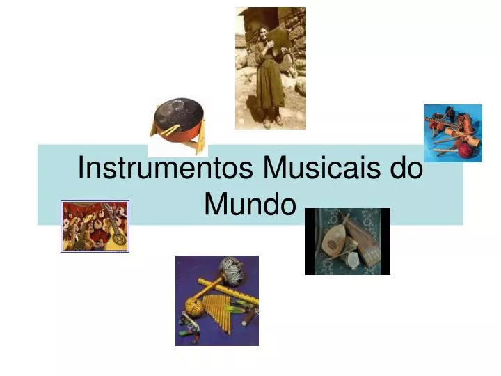 instrumentos musicais do mundo