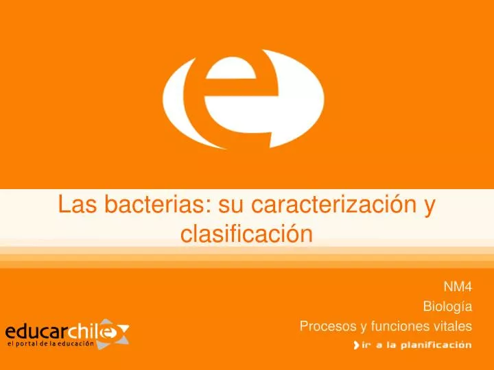 las bacterias su caracterizaci n y clasificaci n