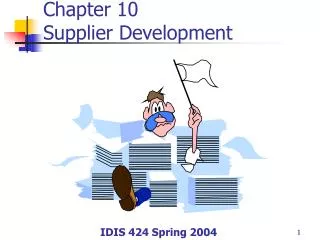 Chapter 10 Supplier Development