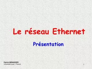 le r seau ethernet