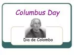 Columbus Day - slide 1