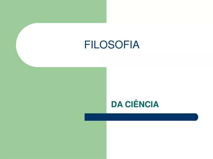 filosofia