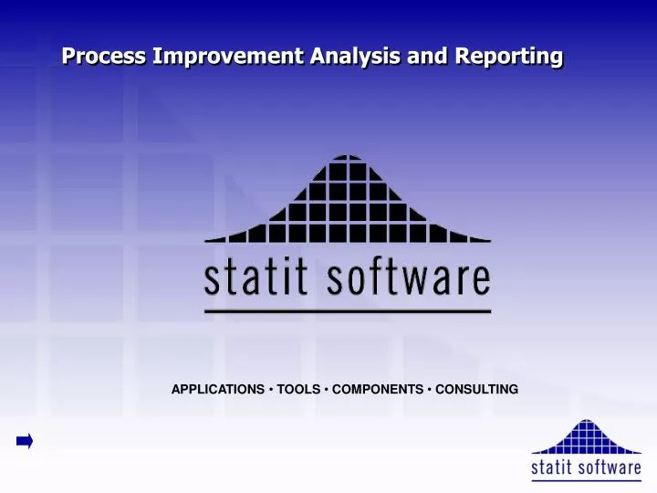 process improvement analysis and reporting