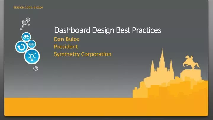 dashboard design best practices