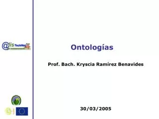 Ontologías