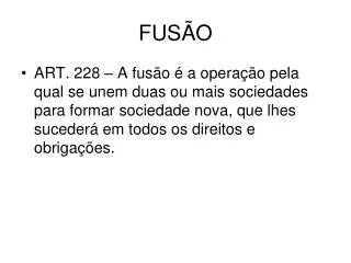 fus o