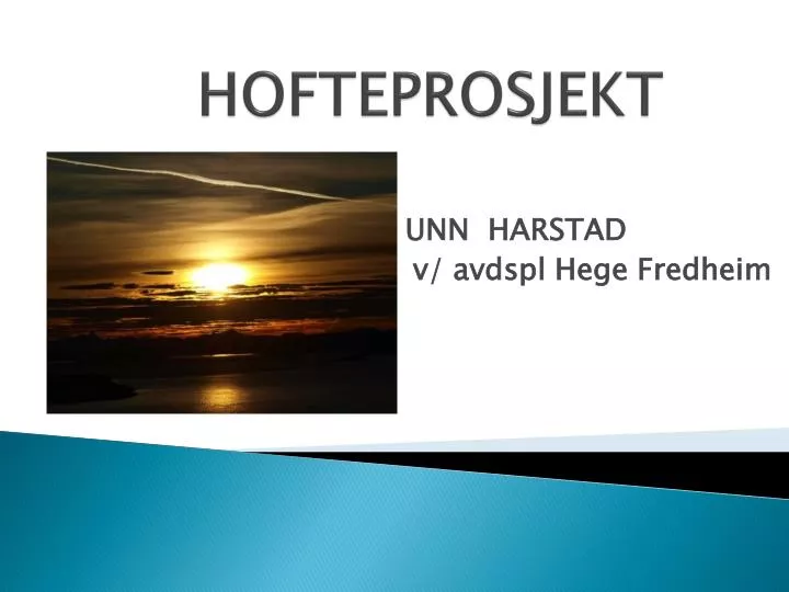 hofteprosjekt