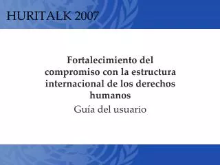 huritalk 2007