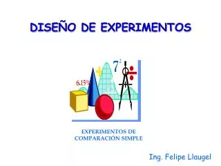 DISE ÑO DE EXPERIMENTOS