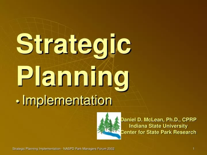 strategic planning implementation