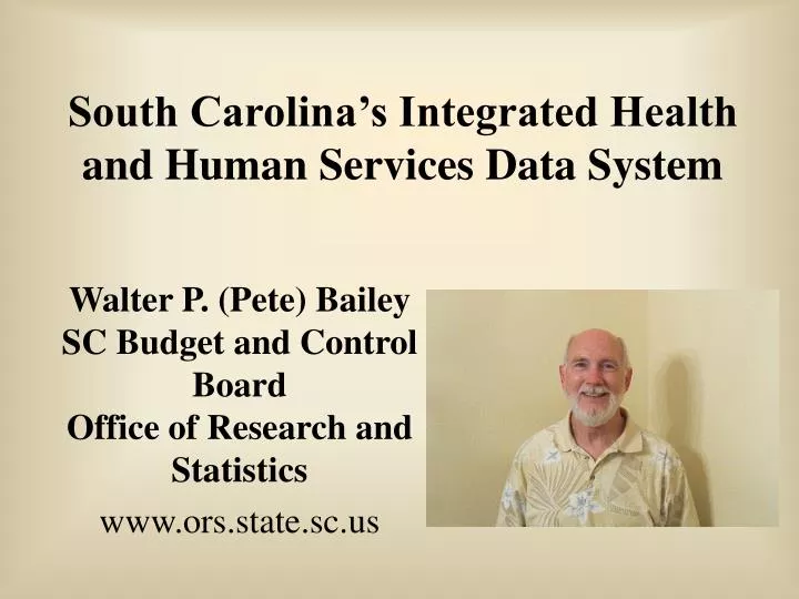 south carolina s integrated health and human services data system