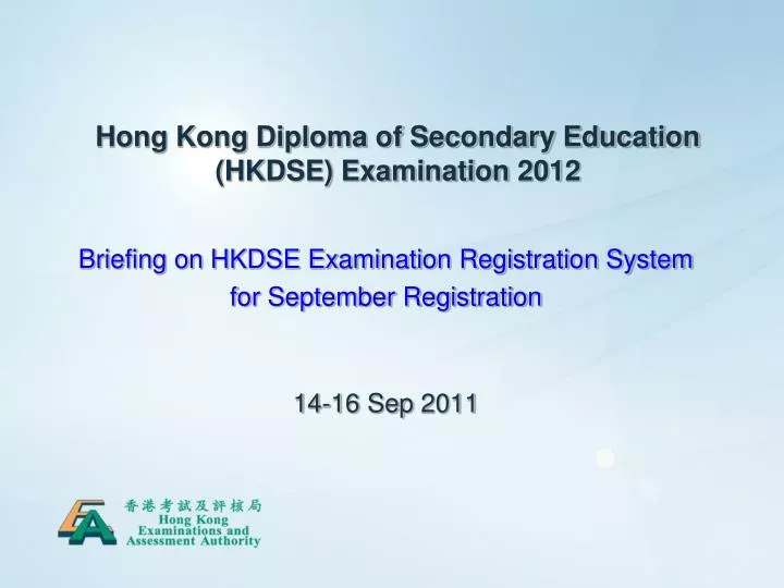 hong kong diploma of secondary education hkdse examination 2012
