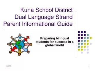 Kuna School District Dual Language Strand Parent Informational Guide