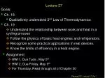 Lecture 27 - slide 1