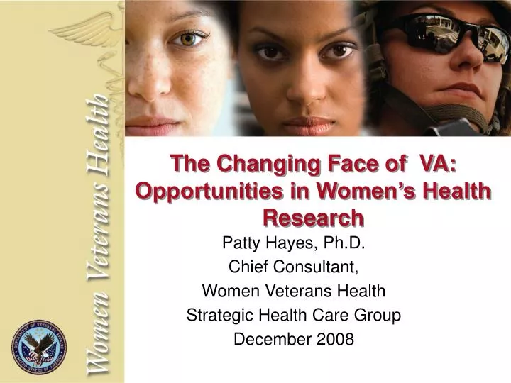 the changing face of va opportunities in women s health research
