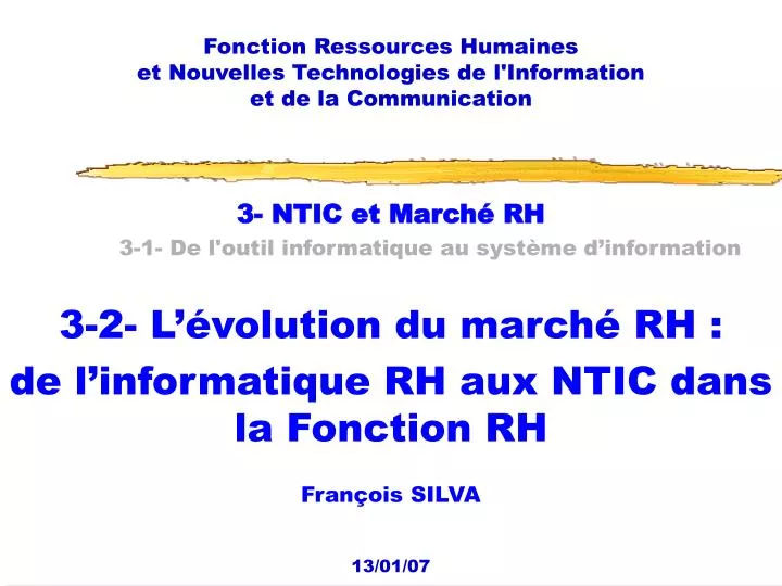 NTIC : tout sur les Nouvelles Technologies de l'Information et de la  Communication