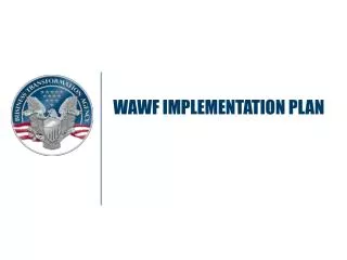 WAWF IMPLEMENTATION PLAN