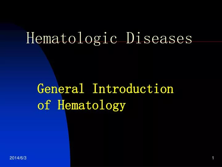 hematologic diseases