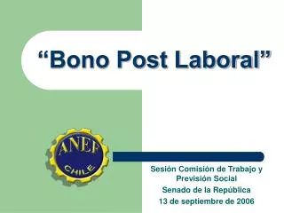 bono post laboral