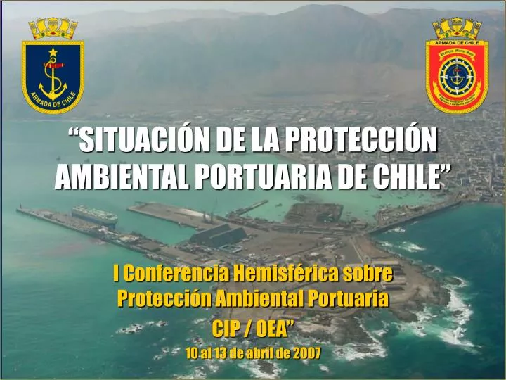 situaci n de la protecci n ambiental portuaria de chile