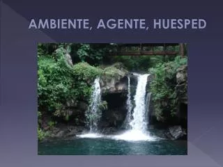ambiente agente huesped
